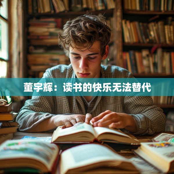 董宇辉：读书的快乐无法替代