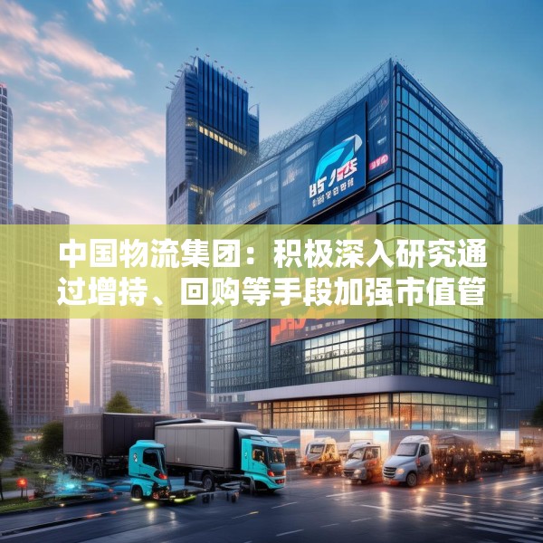 中国物流集团：积极深入研究通过增持、回购等手段加强市值管理