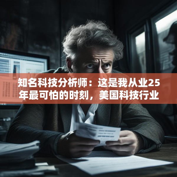 知名科技分析师：这是我从业25年最可怕的时刻，美国科技行业可能“倒退十年”