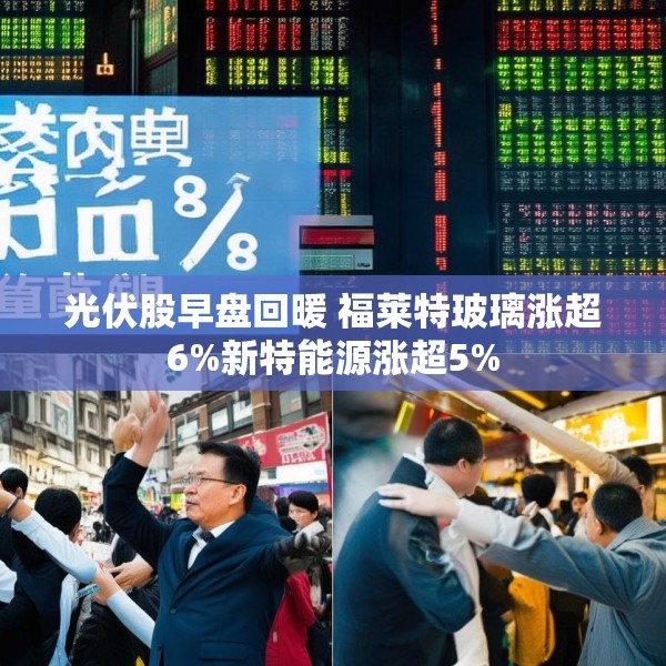 光伏股早盘回暖 福莱特玻璃涨超6%新特能源涨超5%