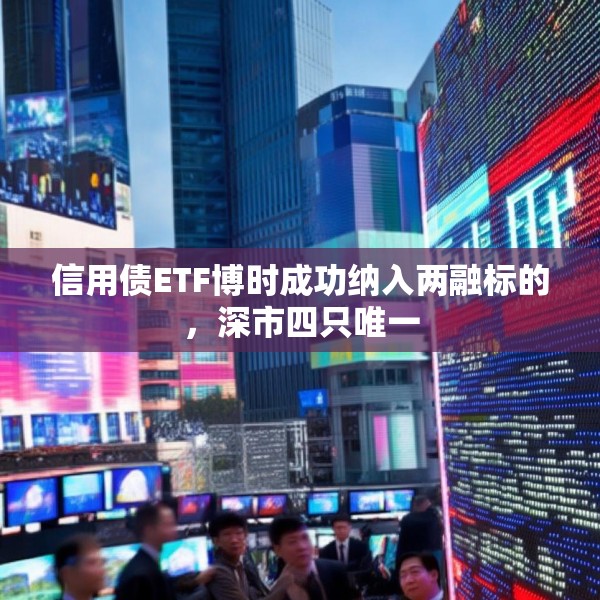 信用债ETF博时成功纳入两融标的，深市四只唯一