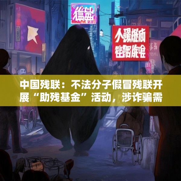 中国残联：不法分子假冒残联开展“助残基金”活动，涉诈骗需警惕