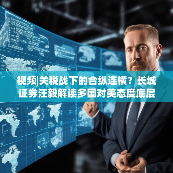 视频|关税战下的合纵连横？长城证券汪毅解读多国对美态度底层逻辑