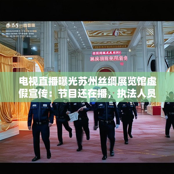 电视直播曝光苏州丝绸展览馆虚假宣传：节目还在播，执法人员已到场查处