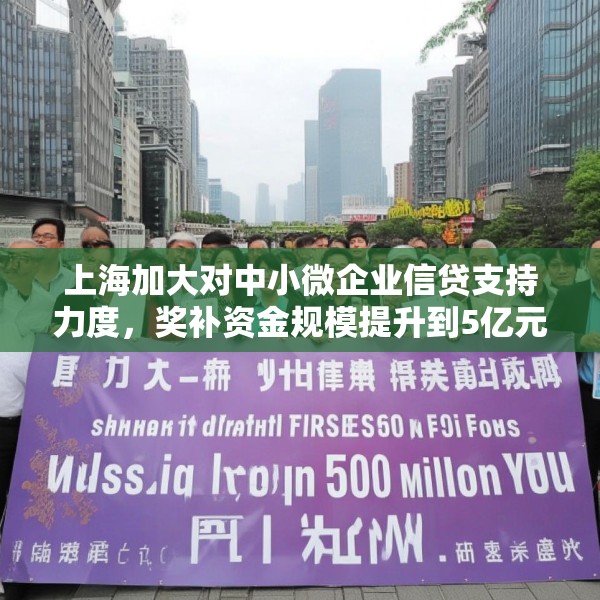 上海加大对中小微企业信贷支持力度，奖补资金规模提升到5亿元