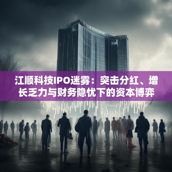 江顺科技IPO迷雾：突击分红、增长乏力与财务隐忧下的资本博弈