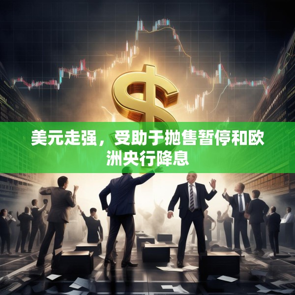 美元走强，受助于抛售暂停和欧洲央行降息
