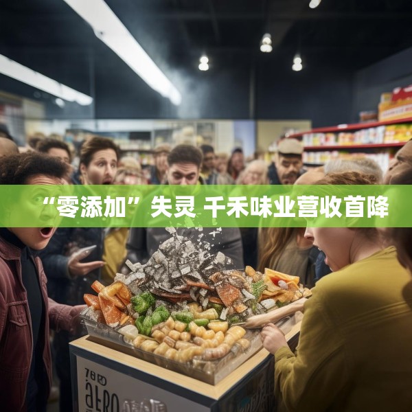 “零添加”失灵 千禾味业营收首降