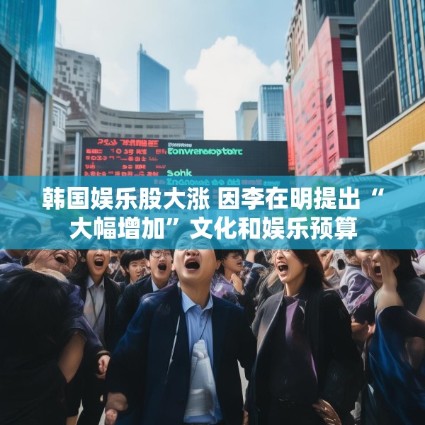 韩国娱乐股大涨 因李在明提出“大幅增加”文化和娱乐预算