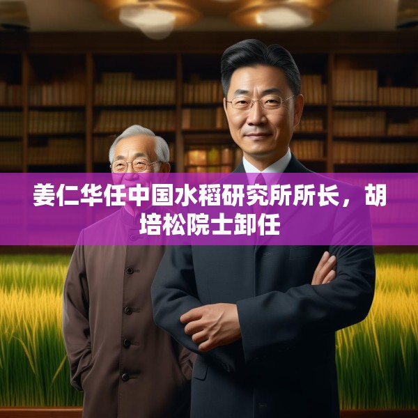 姜仁华任中国水稻研究所所长，胡培松院士卸任