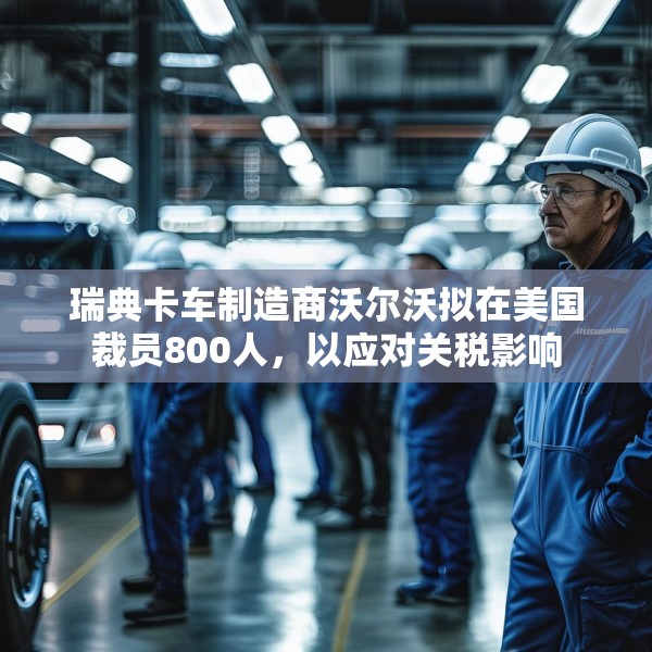 瑞典卡车制造商沃尔沃拟在美国裁员800人，以应对关税影响