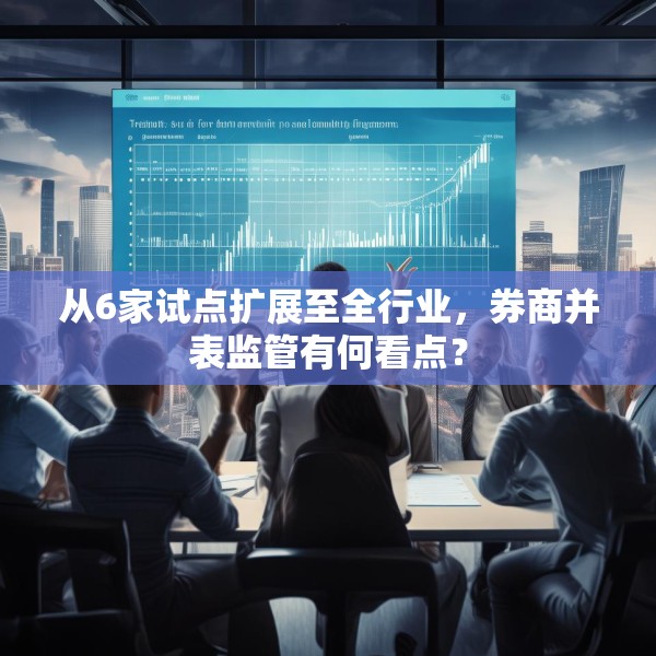 从6家试点扩展至全行业，券商并表监管有何看点？