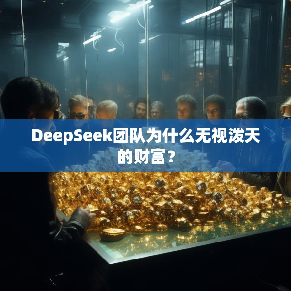 DeepSeek团队为什么无视泼天的财富？