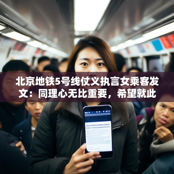 北京地铁5号线仗义执言女乘客发文：同理心无比重要，希望就此平息