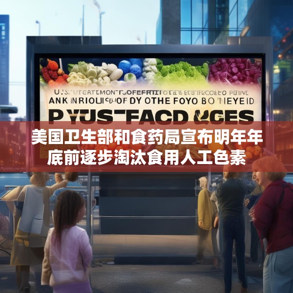 美国卫生部和食药局宣布明年年底前逐步淘汰食用人工色素