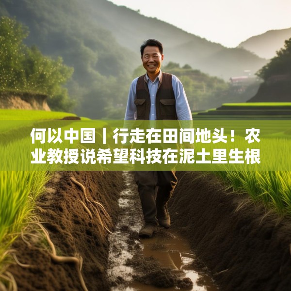 何以中国｜行走在田间地头！农业教授说希望科技在泥土里生根