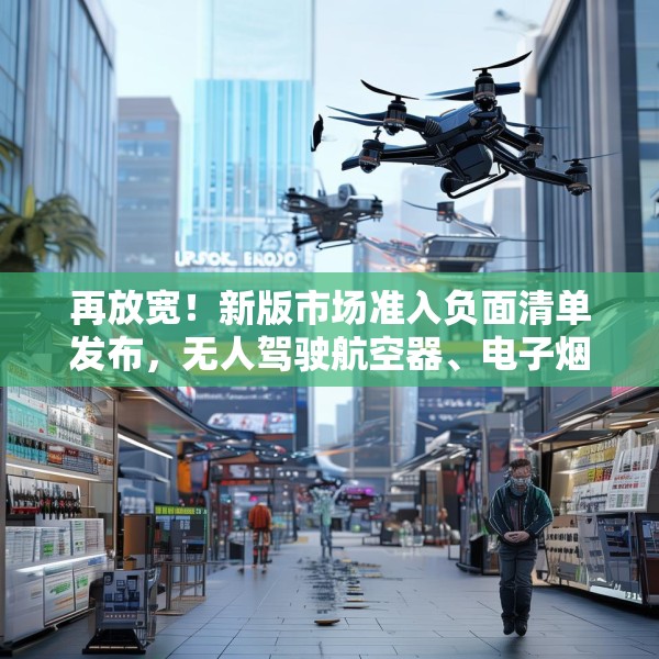 再放宽！新版市场准入负面清单发布，无人驾驶航空器、电子烟等新业态被纳入