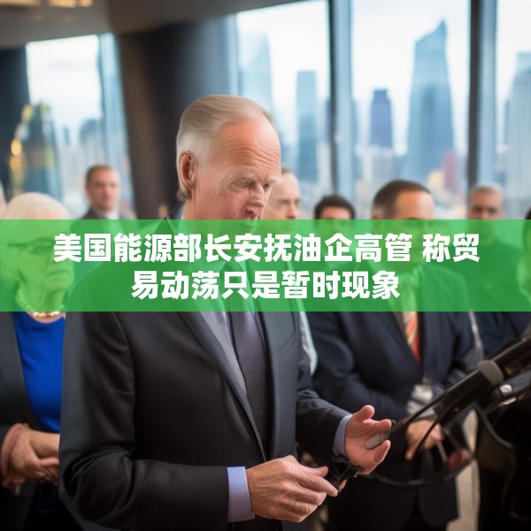 美国能源部长安抚油企高管 称贸易动荡只是暂时现象