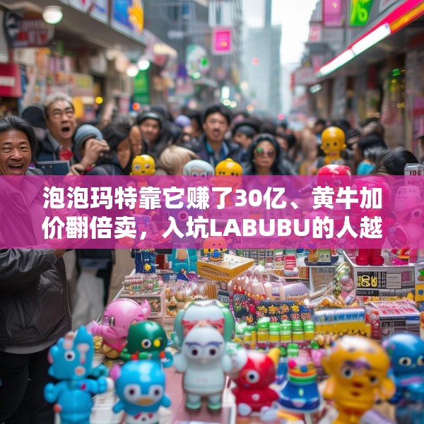 泡泡玛特靠它赚了30亿、黄牛加价翻倍卖，入坑LABUBU的人越来越多