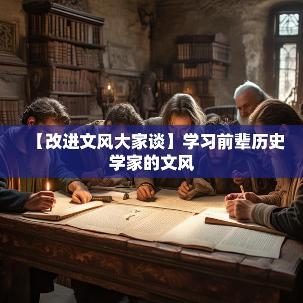 【改进文风大家谈】学习前辈历史学家的文风