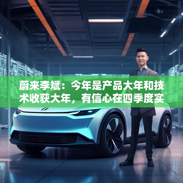 蔚来李斌：今年是产品大年和技术收获大年，有信心在四季度实现盈利