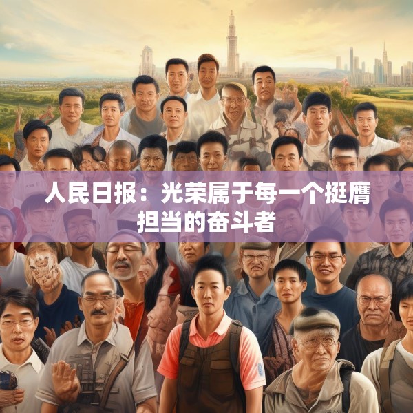 人民日报：光荣属于每一个挺膺担当的奋斗者