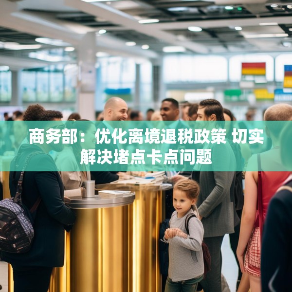 商务部：优化离境退税政策 切实解决堵点卡点问题