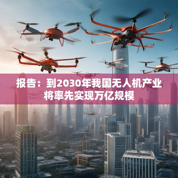 报告：到2030年我国无人机产业将率先实现万亿规模