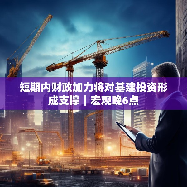 短期内财政加力将对基建投资形成支撑｜宏观晚6点