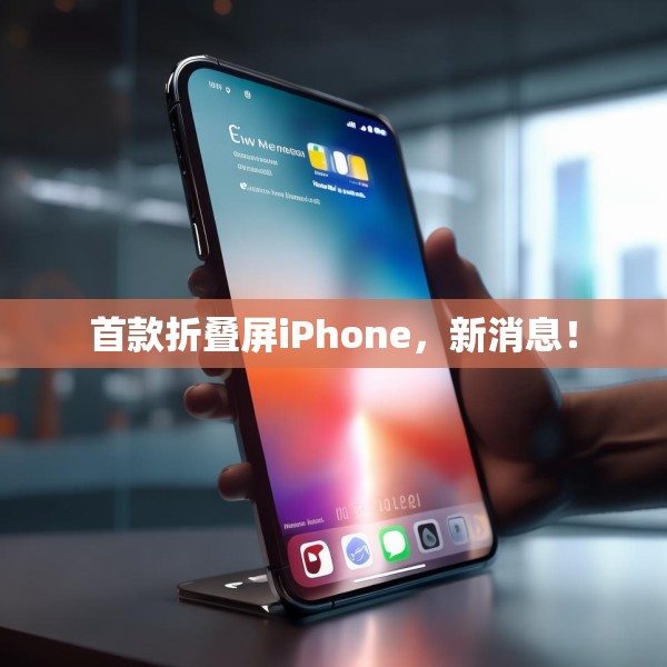 首款折叠屏iPhone，新消息！