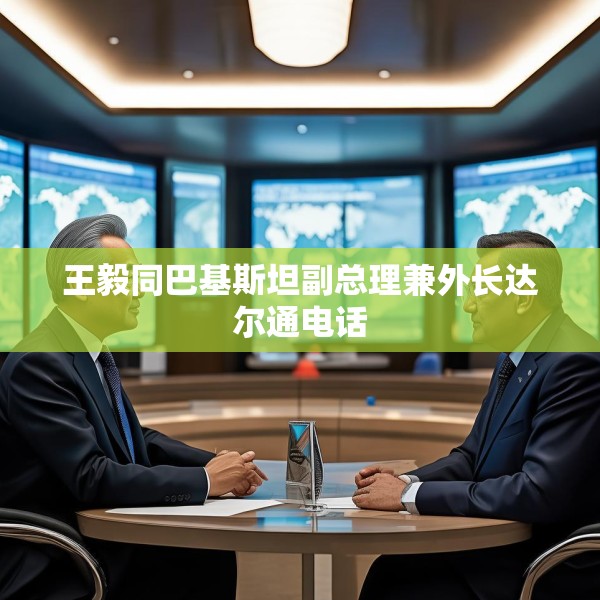 王毅同巴基斯坦副总理兼外长达尔通电话
