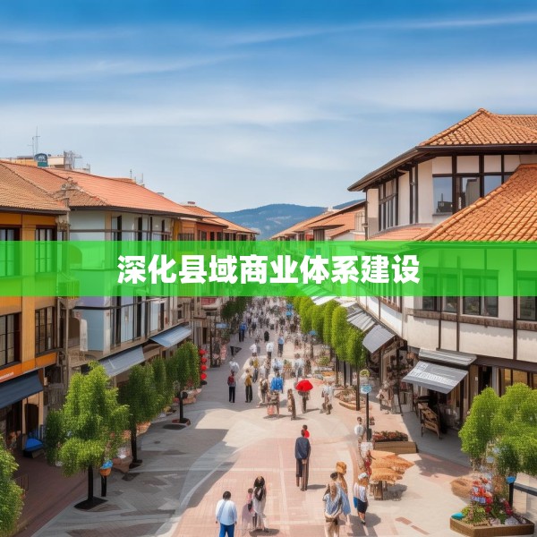 深化县域商业体系建设
