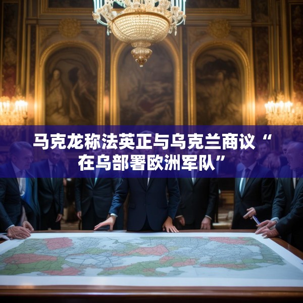 马克龙称法英正与乌克兰商议“在乌部署欧洲军队”