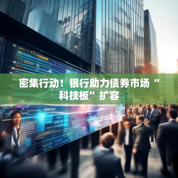 密集行动！银行助力债券市场“科技板”扩容