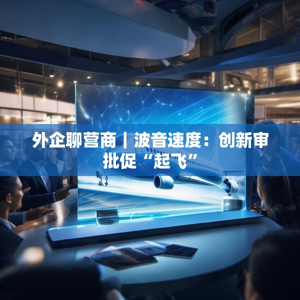 外企聊营商｜波音速度：创新审批促“起飞”