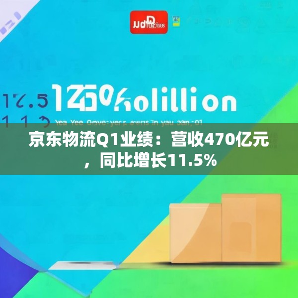 京东物流Q1业绩：营收470亿元，同比增长11.5%