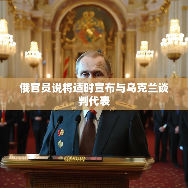 俄官员说将适时宣布与乌克兰谈判代表