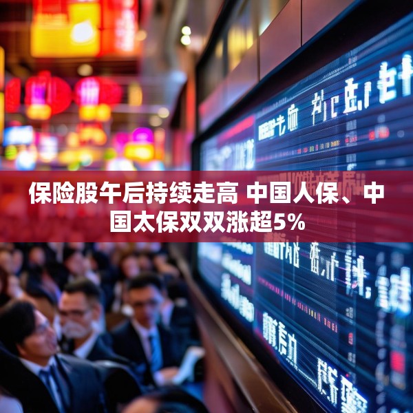 保险股午后持续走高 中国人保、中国太保双双涨超5%