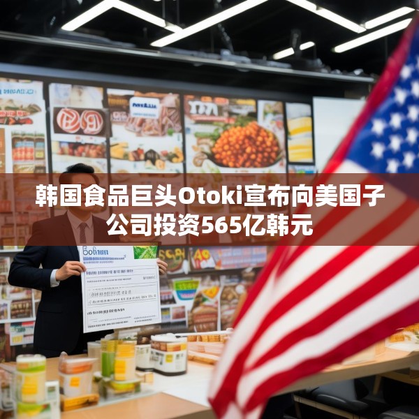 韩国食品巨头Otoki宣布向美国子公司投资565亿韩元