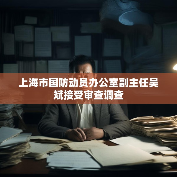 上海市国防动员办公室副主任吴斌接受审查调查