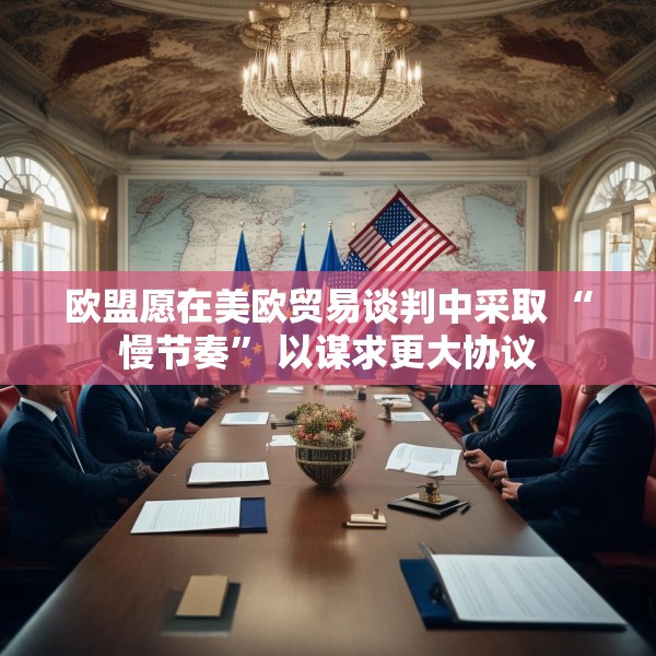 欧盟愿在美欧贸易谈判中采取 “慢节奏” 以谋求更大协议
