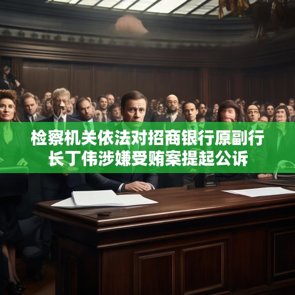 检察机关依法对招商银行原副行长丁伟涉嫌受贿案提起公诉