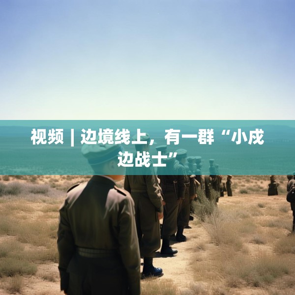 视频∣边境线上，有一群“小戍边战士”