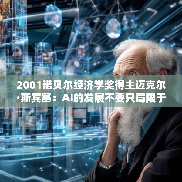 2001诺贝尔经济学奖得主迈克尔·斯宾塞：AI的发展不要只局限于某些公司或某些行业
