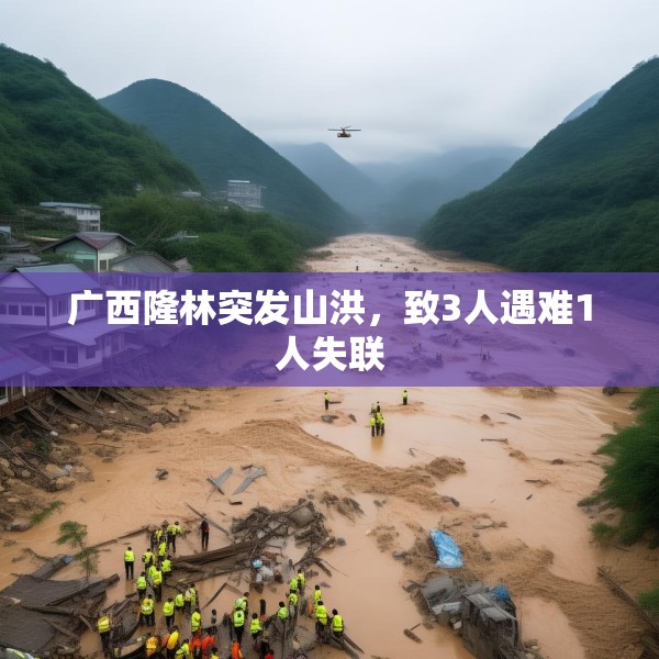 广西隆林突发山洪，致3人遇难1人失联