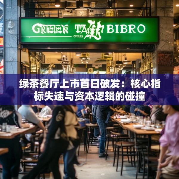 绿茶餐厅上市首日破发：核心指标失速与资本逻辑的碰撞