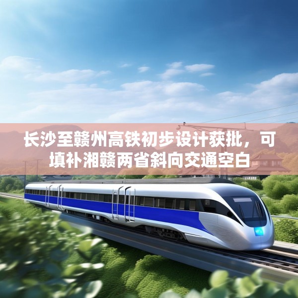 长沙至赣州高铁初步设计获批，可填补湘赣两省斜向交通空白