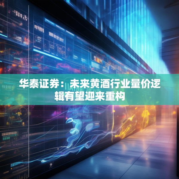 华泰证券：未来黄酒行业量价逻辑有望迎来重构