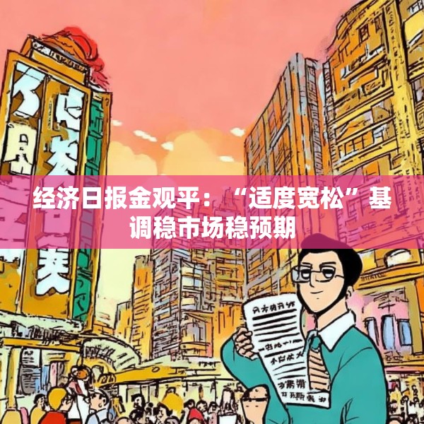 经济日报金观平：“适度宽松”基调稳市场稳预期