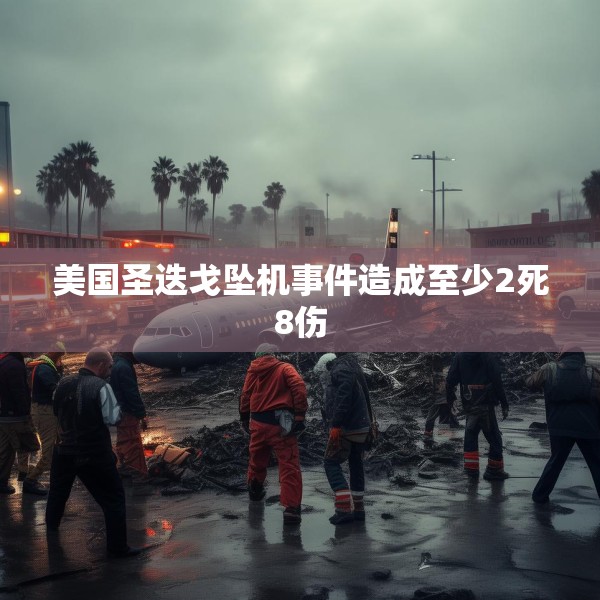 美国圣迭戈坠机事件造成至少2死8伤